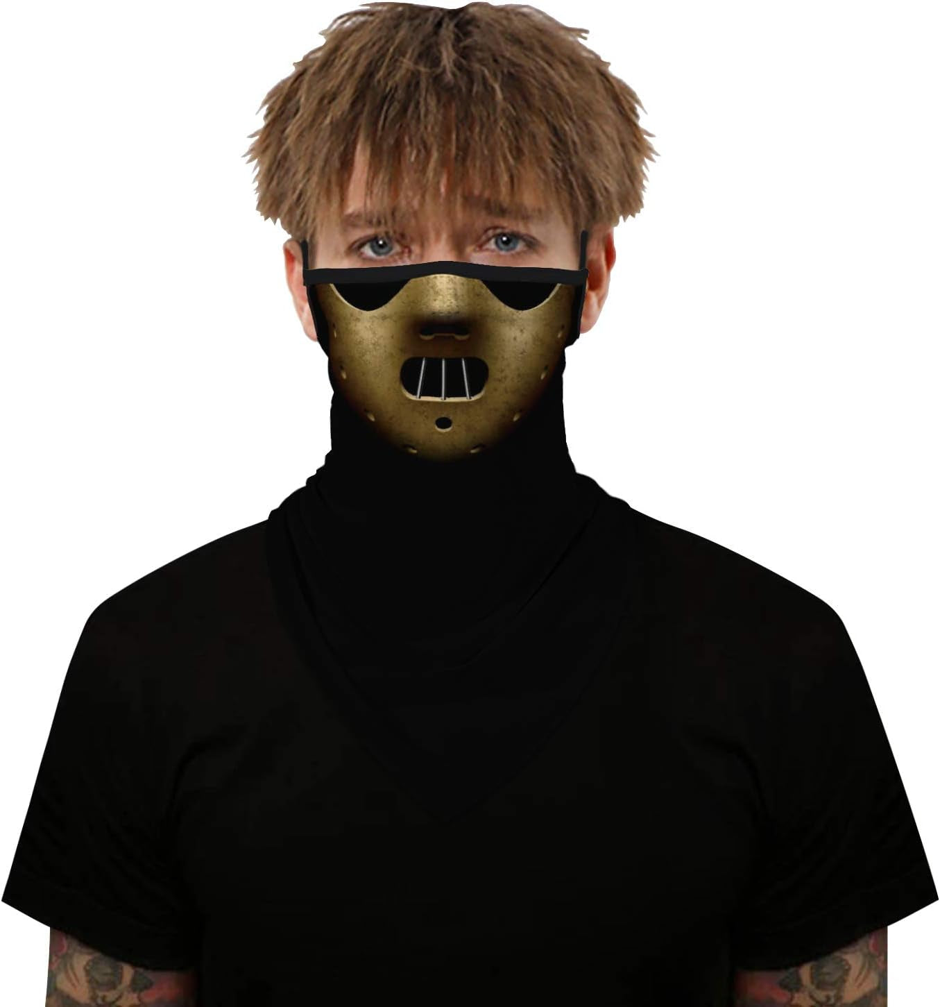 Neck Gaiter Face Mask Covering Bandanas for Men Women Summer UV Face Scarf Mask Cover Facemask Balaclava Headbands