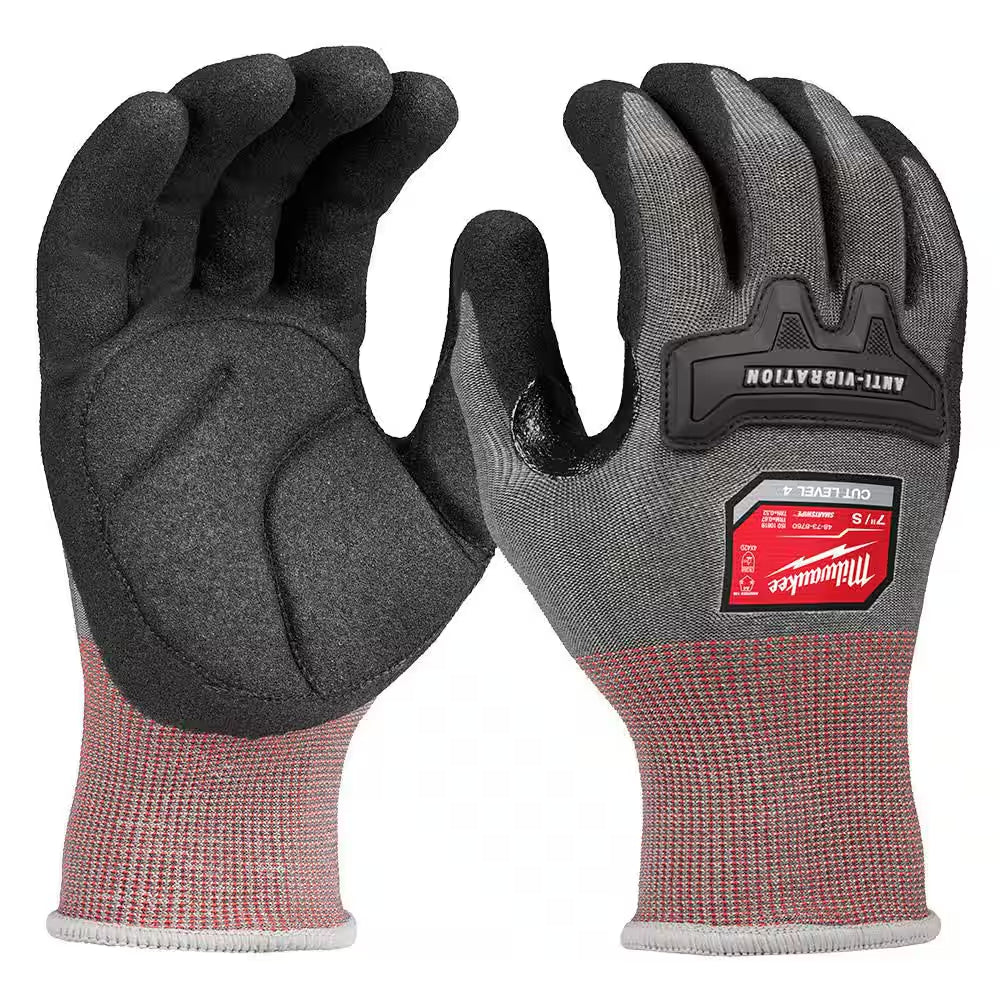 Small Anti-Vibration Cut Level 4 High Dexterity Nitrile Dipped Glove