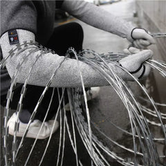 1Pc Level 5 HPPE Cut Resistant Anti-Puncture Work Protection Arm Sleeve Cover Cut-Resistant Arm Sleeve Ed-Shipping