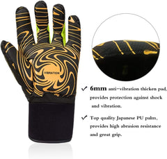 Professional anti Vibration Glove, EN ISO 10819:2013/ A1: 2019 & EN388 Certified, Heavy Duty Jack Hammer Gloves