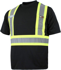 10/4 - High Visibility Safety Shirts for Men - Class 3 Shirts with Short Sleeves