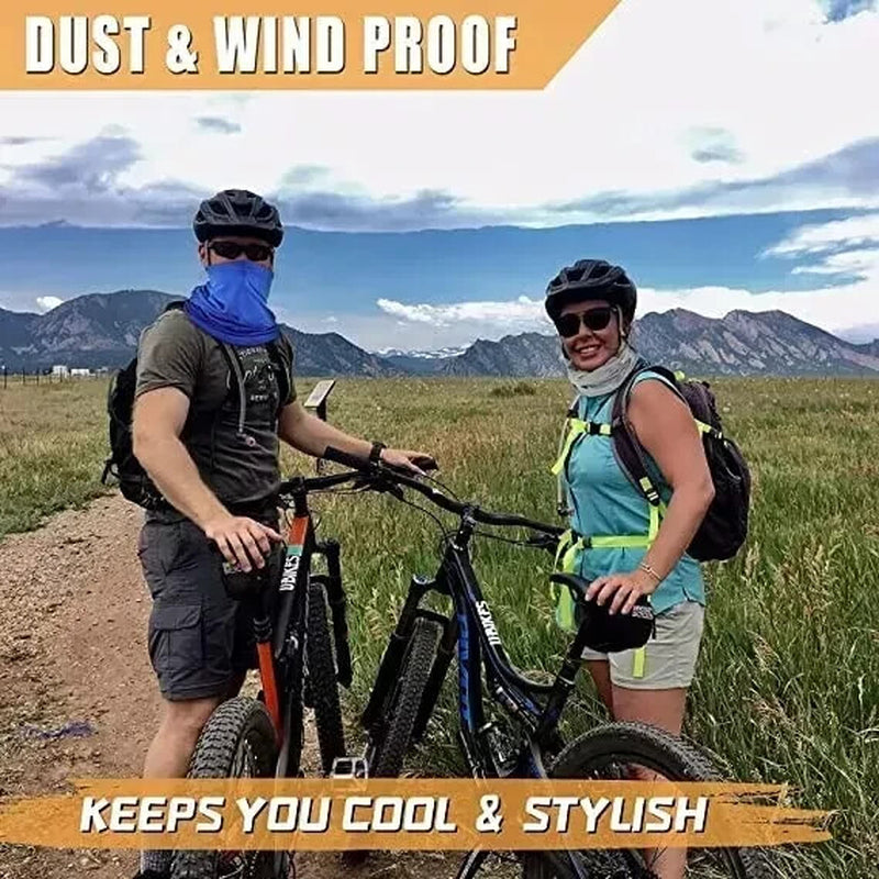 Pasamontañas Para El Calor Verano Sol Protección Solar a Prueba De Viento 4 Pcsy
