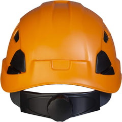 - ABS Work-At-Height and Rescue Hard Hat Slotted Ventilated Helmet W/Adjustable Ratchet 6-Point Suspension ANSI Z89.1-14